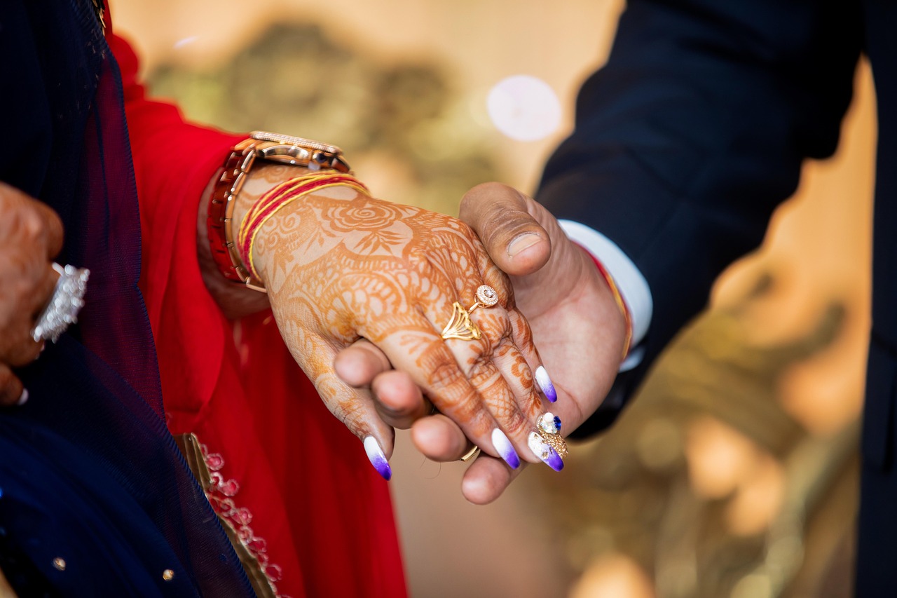 Wedding ceremony at Hill Turn Corbett Resort